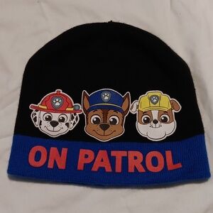 Kids paw patrol beanie